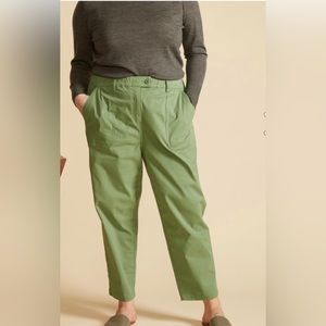 Universal standard elm green weekend pants